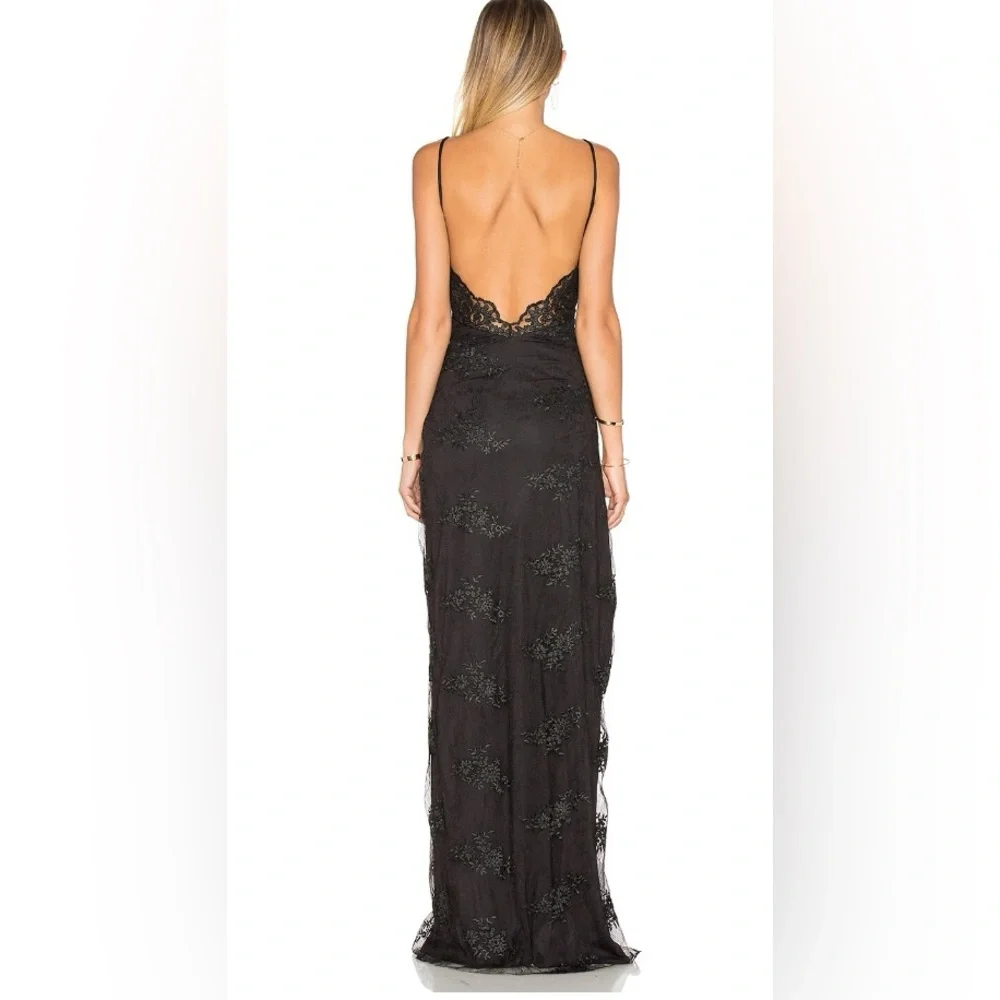 Gemeli Power Motel Jay Dress in Black - Picture 3 of 8